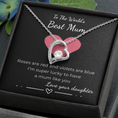Load image into Gallery viewer, To The World's Best Mum Forever Love Necklace