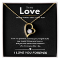 Load image into Gallery viewer, To My Love Forever Love Necklace