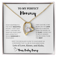 Load image into Gallery viewer, To My Perfect Mummy Forever Love Necklace