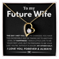 Load image into Gallery viewer, To My Future Wife Forever Love Necklace