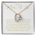 Load image into Gallery viewer, To My Mother In Law Interlocking Hearts Necklace