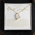 Load image into Gallery viewer, Mom & Daughter Interlocking Hearts Necklace