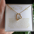 Load image into Gallery viewer, To My Mother In Law Interlocking Hearts Necklace