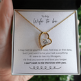 Load image into Gallery viewer, To My Wife To Be Forever Love Necklace