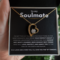 Load image into Gallery viewer, To My Soulmate Forever Love Necklace