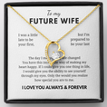 Load image into Gallery viewer, To My Future Wife Forever Love Necklace