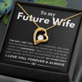 Load image into Gallery viewer, To My Future Wife Forever Love Necklace