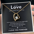 Load image into Gallery viewer, To My Love Forever Love Necklace