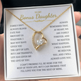 Load image into Gallery viewer, To My Bonus Daughter Forever Love Necklace
