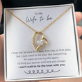 Load image into Gallery viewer, To My Wife To Be Forever Love Necklace