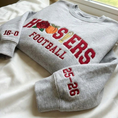 Load image into Gallery viewer, Embroidered Hoosiers Champs 25/26 Quarter-Zip Sweatshirt, Hoodie Sweatshirt T-Shirt