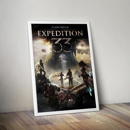 Clair Obscur Expedition 33 Video Game Poster, Wall Decor, Gamer Poster, Gaming Poster, Clair Obscur: Expedition 33 Poster, Game Poster, Room Decor, Unframed