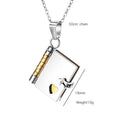 Load image into Gallery viewer, Personalized Book Necklace
