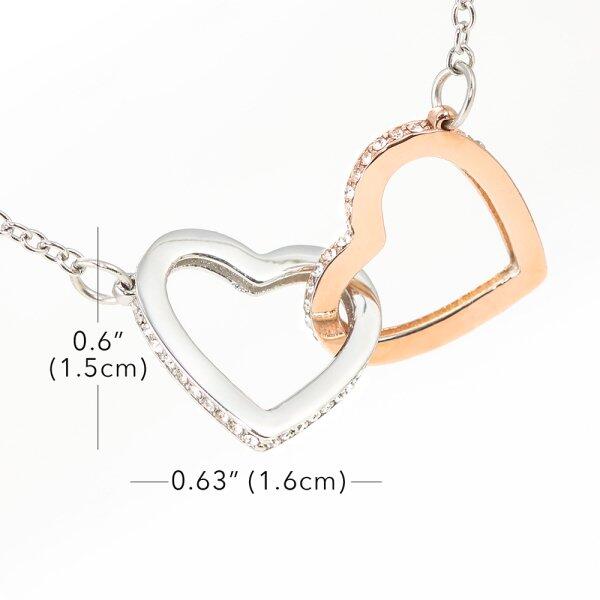 Besties Apparently We're Trouble Necklace With Personalized Message Card (9 Necklace Designs) - Name, Skin, Hair, Clothes, Drink, Background and Quote can be customized