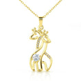 Load image into Gallery viewer, We'll Be The Old Ladies With Personalized Message Card (9 Necklace Designs) - Name, Quote and Background can be customized
