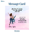 Load image into Gallery viewer, We'll Be The Old Ladies With Personalized Message Card (9 Necklace Designs) - Name, Quote and Background can be customized

