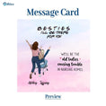 Load image into Gallery viewer, We'll Be The Old Ladies With Personalized Message Card (9 Necklace Designs) - Name, Quote and Background can be customized
