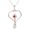 Load image into Gallery viewer, To My Daughter From Dad With Personalized Message Card (9 Necklace Designs) - Name, Skin, Hair, Clothes, Background and Quote can be customized
