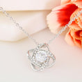 Load image into Gallery viewer, To My Daughter From Dad With Personalized Message Card (9 Necklace Designs) - Name, Skin, Hair, Clothes, Background and Quote can be customized
