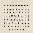 Load image into Gallery viewer, Personalized Pet Silhouette Ring with Engraved Text
