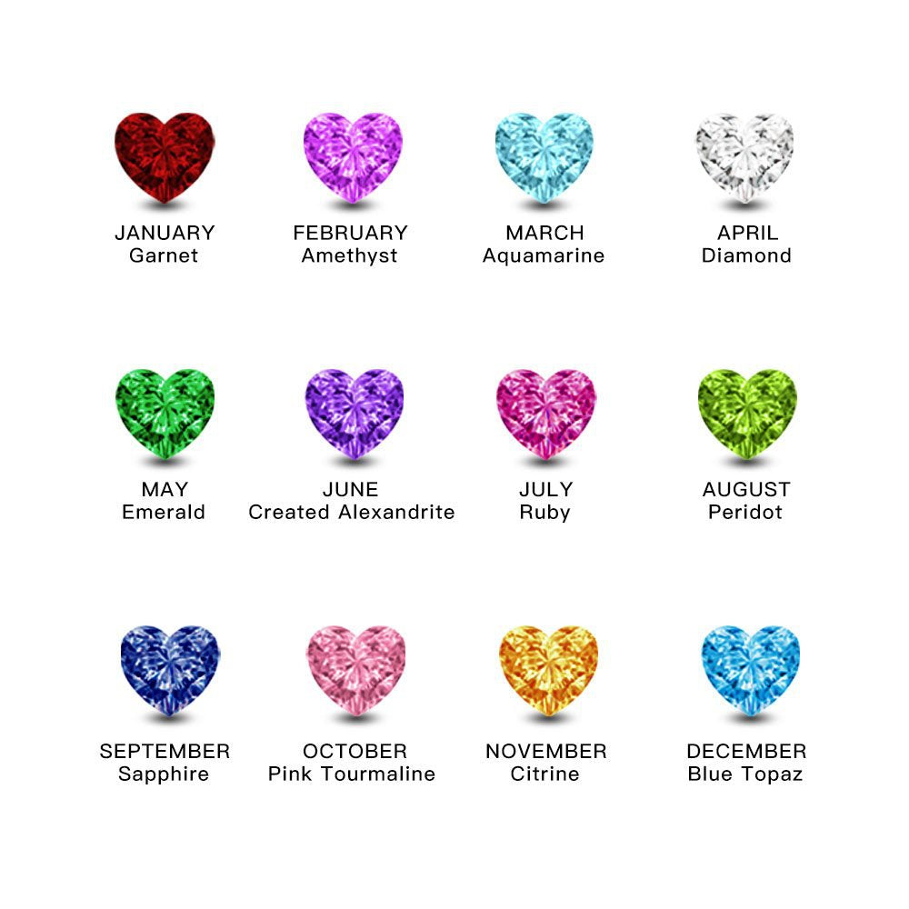 Personalized Photo and Birthstone Pet ID Tag - Engravable Pet Loss Jewelry - Stainless Steel Pet Keepsake Pendant