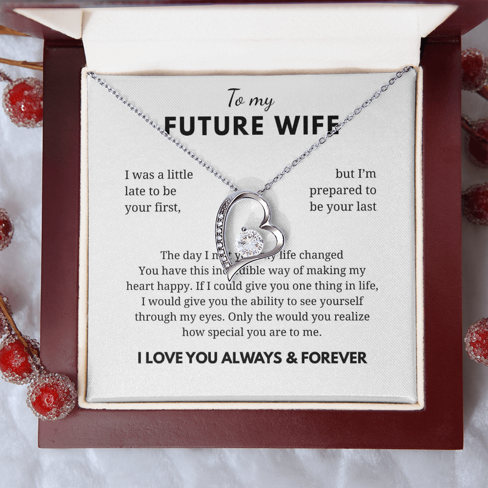 To My Future Wife Forever Love Necklace