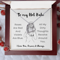 Load image into Gallery viewer, To My Hot Babe Forever Love Necklace
