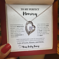 Load image into Gallery viewer, To My Perfect Mummy Forever Love Necklace
