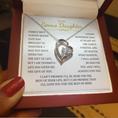 Load image into Gallery viewer, To My Bonus Daughter  Forever Love Necklace
