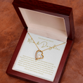 Load image into Gallery viewer, Mom & Daughter Interlocking Hearts Necklace
