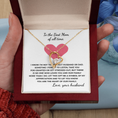 Load image into Gallery viewer, To The Best Mom of All TIme Forever Love Necklace
