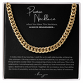 Load image into Gallery viewer, Promise Necklace Cuban Link Chain
