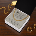 Load image into Gallery viewer, To My Son Cuban Link Chain
