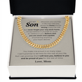 Load image into Gallery viewer, To My Son Cuban Link Chain
