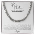 Load image into Gallery viewer, Promise Necklace Cuban Link Chain
