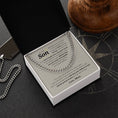 Load image into Gallery viewer, To My Son Cuban Link Chain
