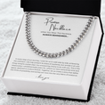 Load image into Gallery viewer, Promise Necklace Cuban Link Chain
