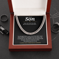 Load image into Gallery viewer, To My Son Cuban Link Chain
