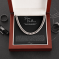Load image into Gallery viewer, Promise Necklace Cuban Link Chain

