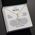 Load image into Gallery viewer, To My Wife Interlocking Hearts Necklace

