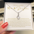 Load image into Gallery viewer, Mom & Daughter Interlocking Hearts Necklace
