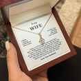 Load image into Gallery viewer, To My Wife Interlocking Hearts Necklace
