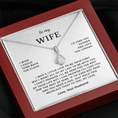 Load image into Gallery viewer, To My Wife Interlocking Hearts Necklace
