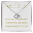 Load image into Gallery viewer, To My Mother In Law Wife Interlocking Hearts Necklace
