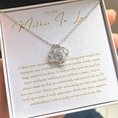 Load image into Gallery viewer, To My Mother In Law Wife Interlocking Hearts Necklace
