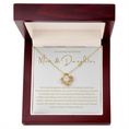 Load image into Gallery viewer, Mom & Daughter Interlocking Hearts Necklace

