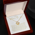Load image into Gallery viewer, To My Mother In Law Wife Interlocking Hearts Necklace
