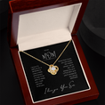 Load image into Gallery viewer, To My Mom Interlocking Hearts Necklace
