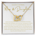 Load image into Gallery viewer, Mom & Daughter Interlocking Hearts Necklace
