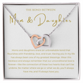 Load image into Gallery viewer, Mom & Daughter Interlocking Hearts Necklace
